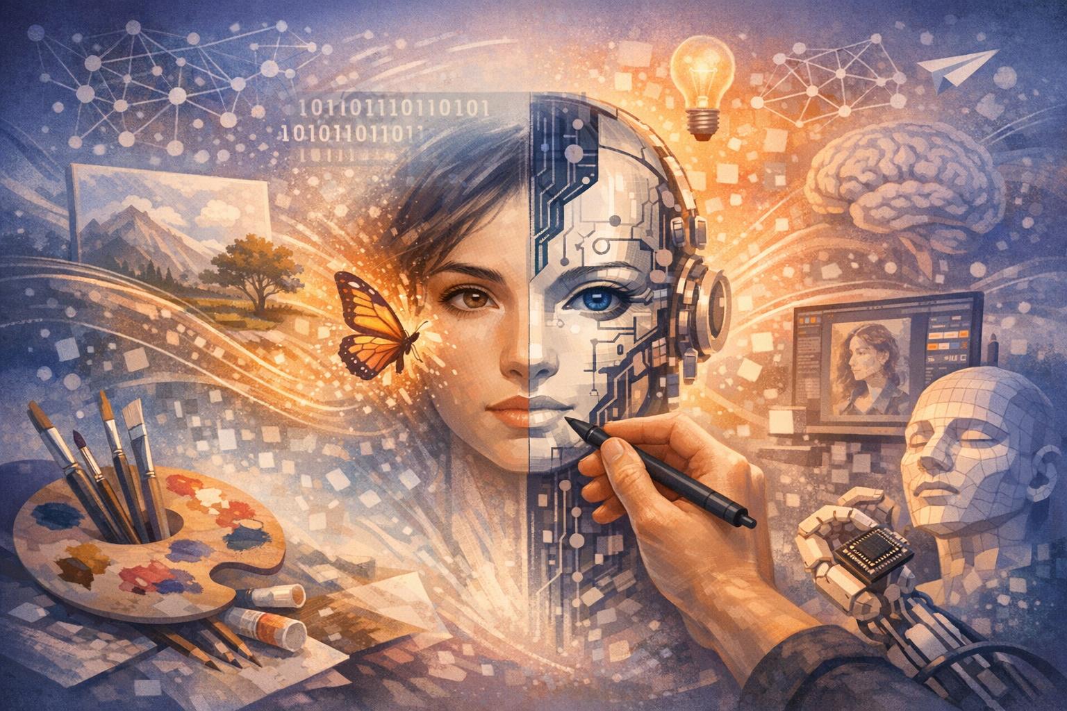 Examining the Human contribution Behind AI generated Artworks