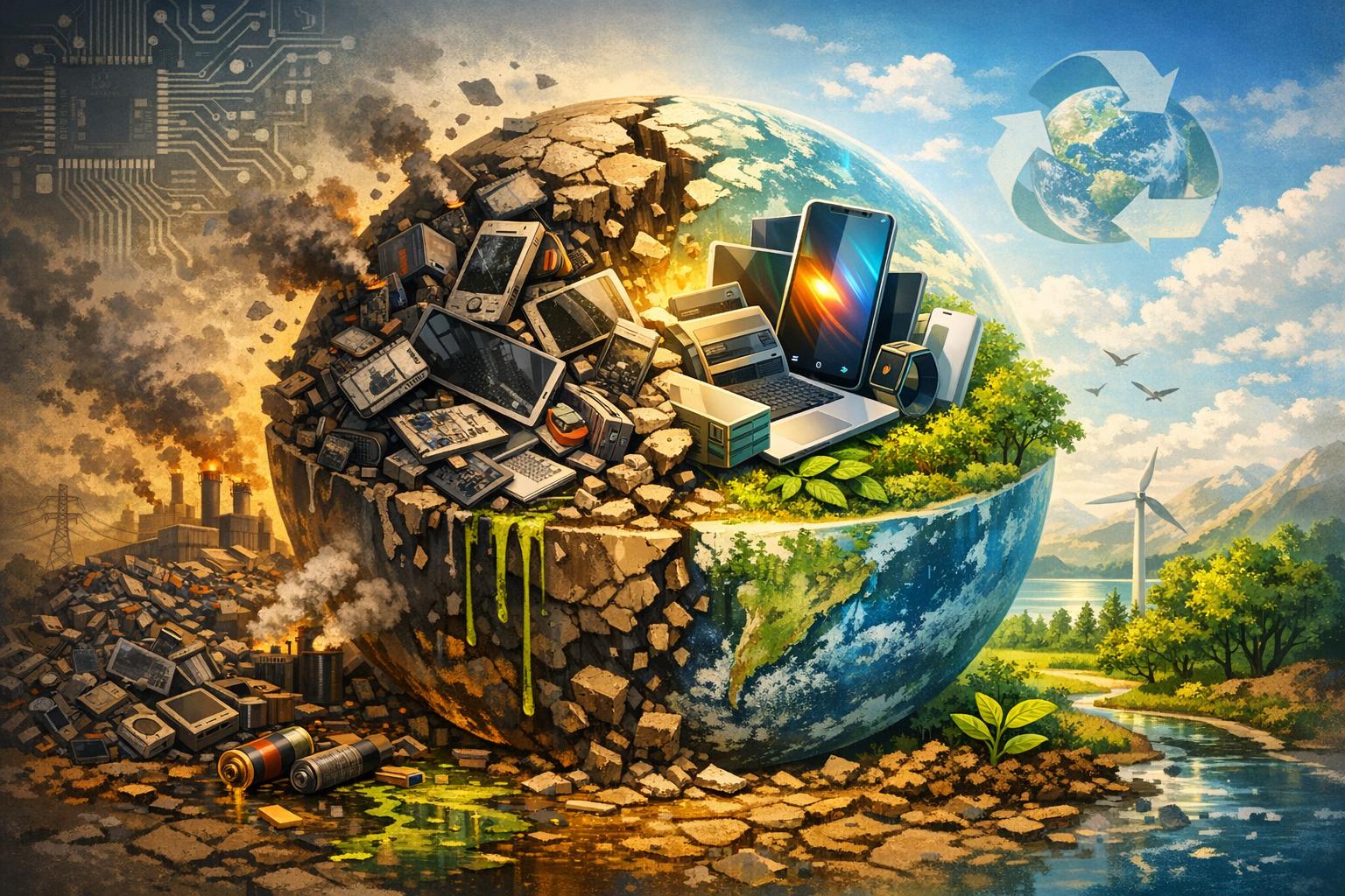 Environmental Consequences of Accelerated Hardware Turnover and Increasing E-Waste