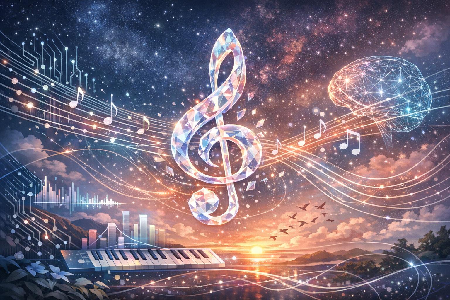 Techniques for Generating Original Melodies and harmonies with AI