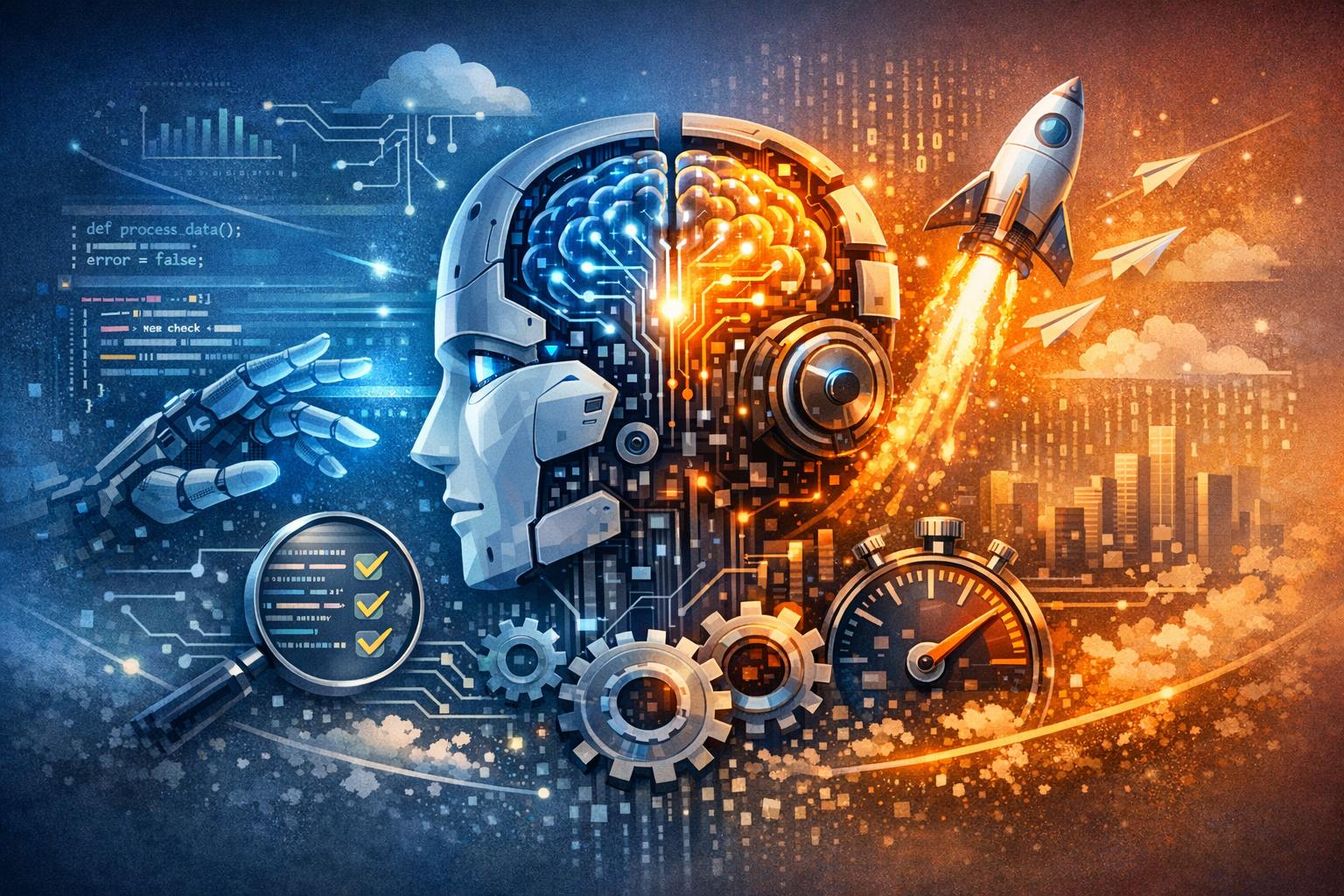 Evaluating the Impact of AI Automation on Code Quality and Development Speed