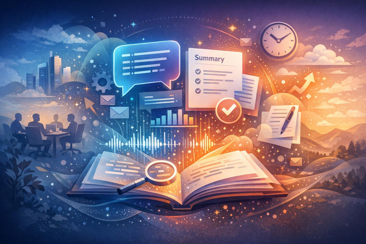 Optimizing Meeting Productivity through Accurate transcriptions and Summarization