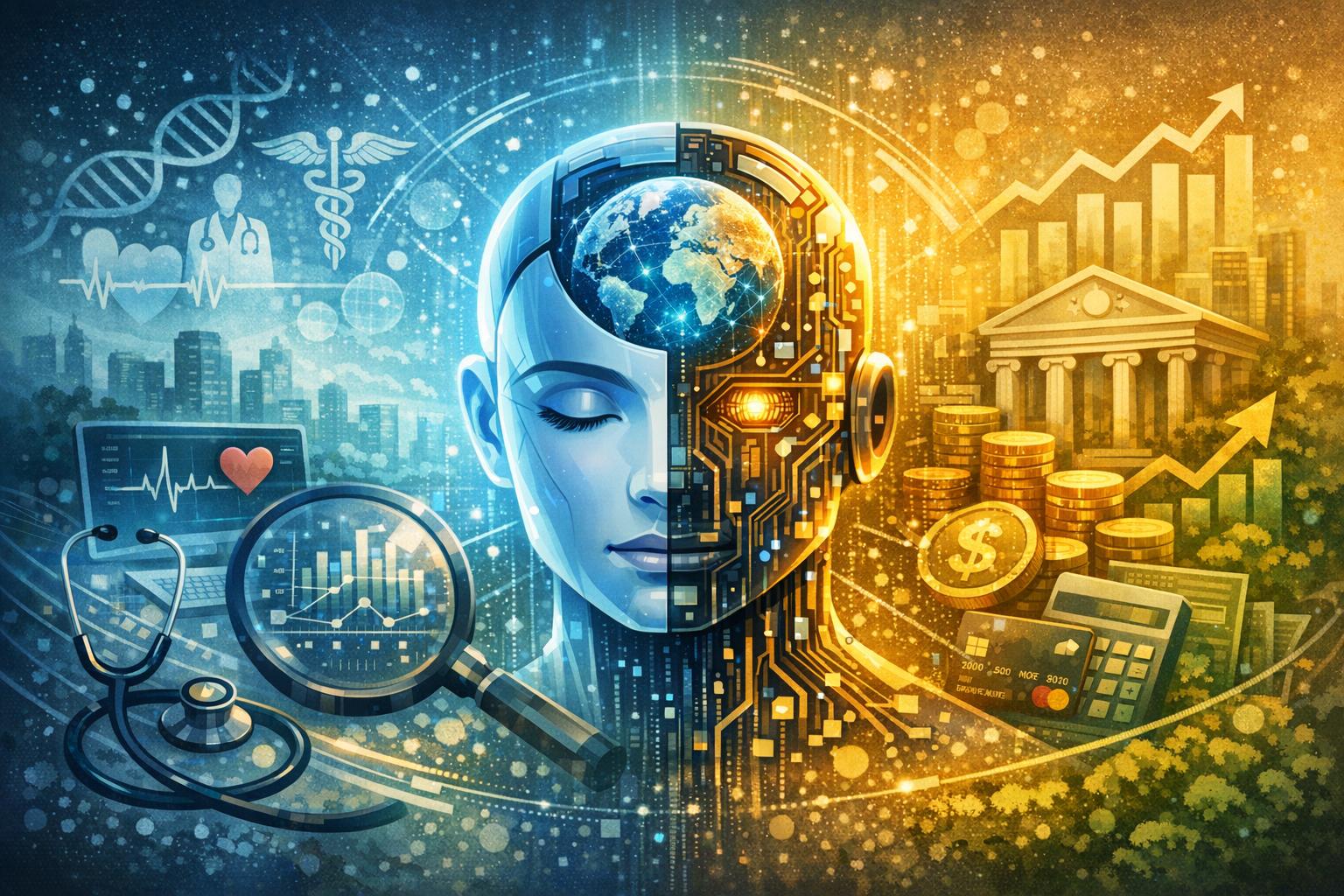 In-Depth analysis of AI Integration in Healthcare and Finance