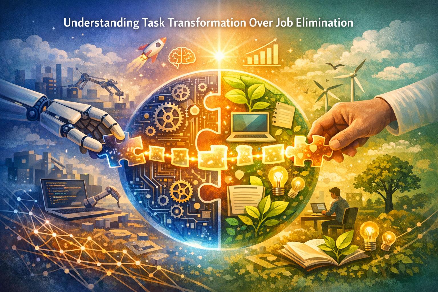 Understanding Task Transformation Over Job Elimination