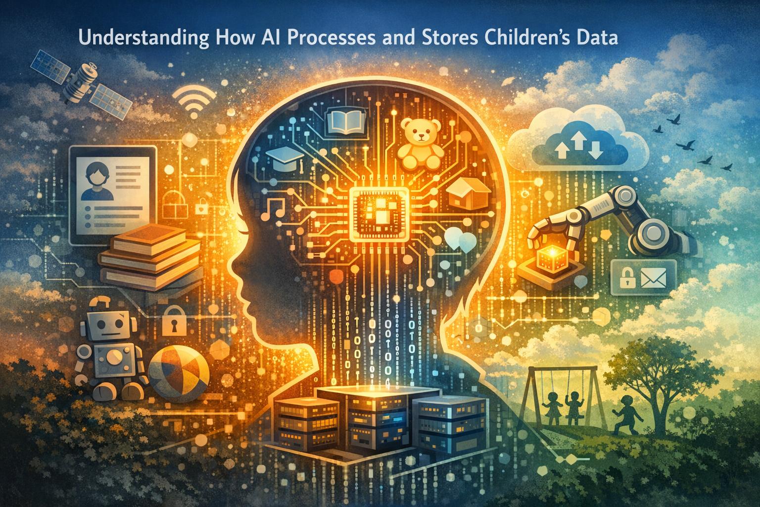 Understanding How AI Processes and Stores Children's Data