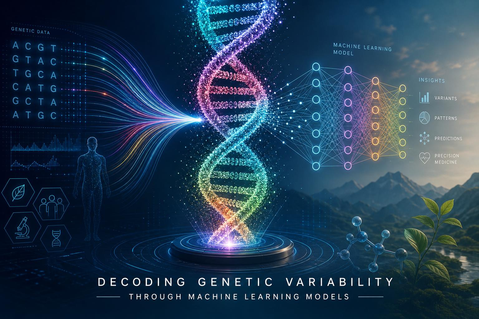 Decoding Genetic Variability through Machine Learning Models