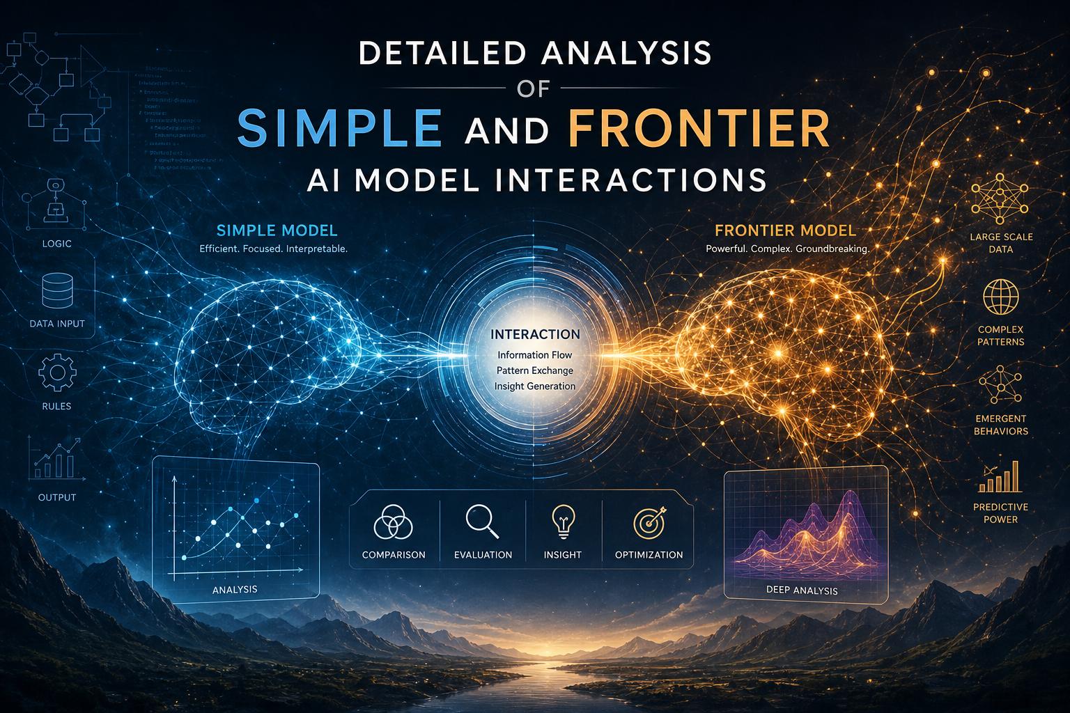 - Detailed Analysis of Simple and Frontier AI Model Interactions