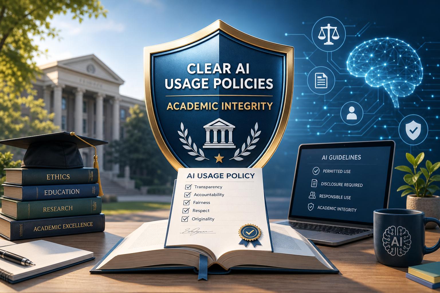 - Ensuring Academic Integrity Through Clear AI Usage Policies