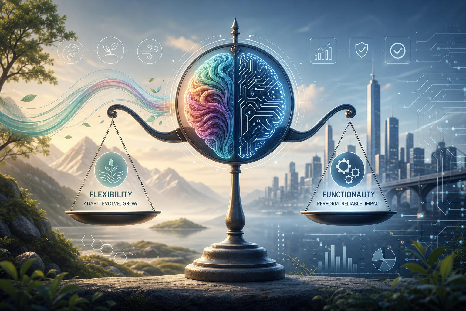 Balancing Flexibility and Functionality in AI Solutions