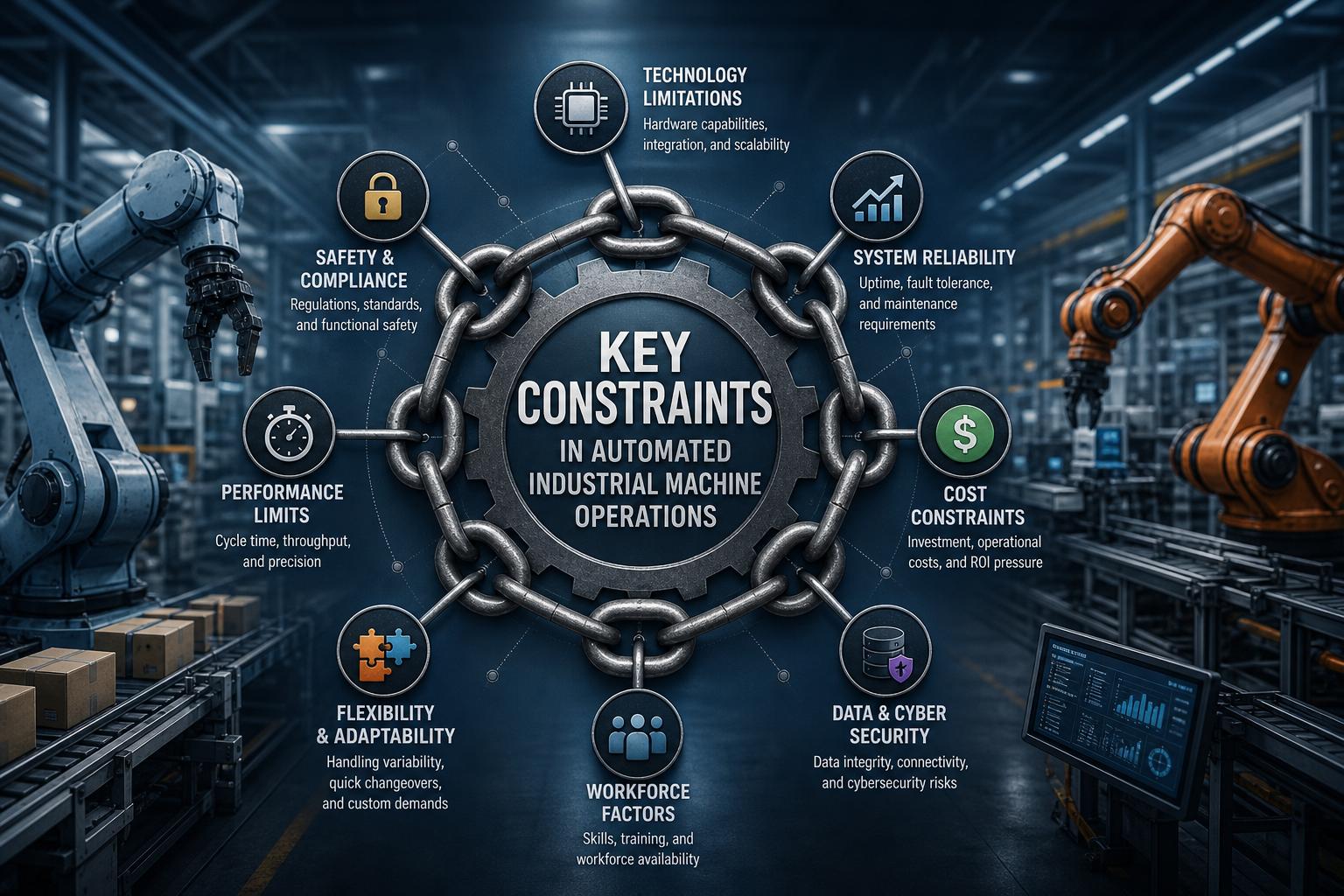 Key Constraints in Automated Industrial Machine Operations