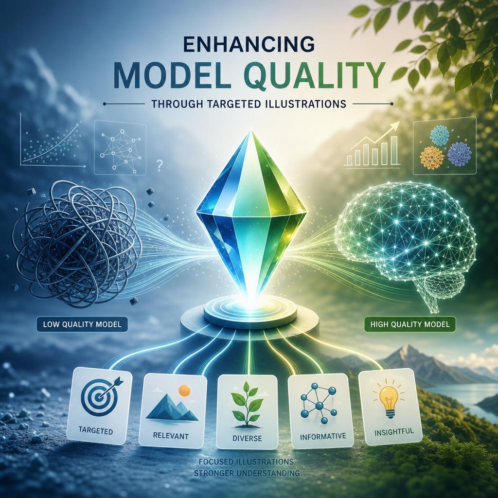 Enhancing Model Quality Through Targeted Illustrations