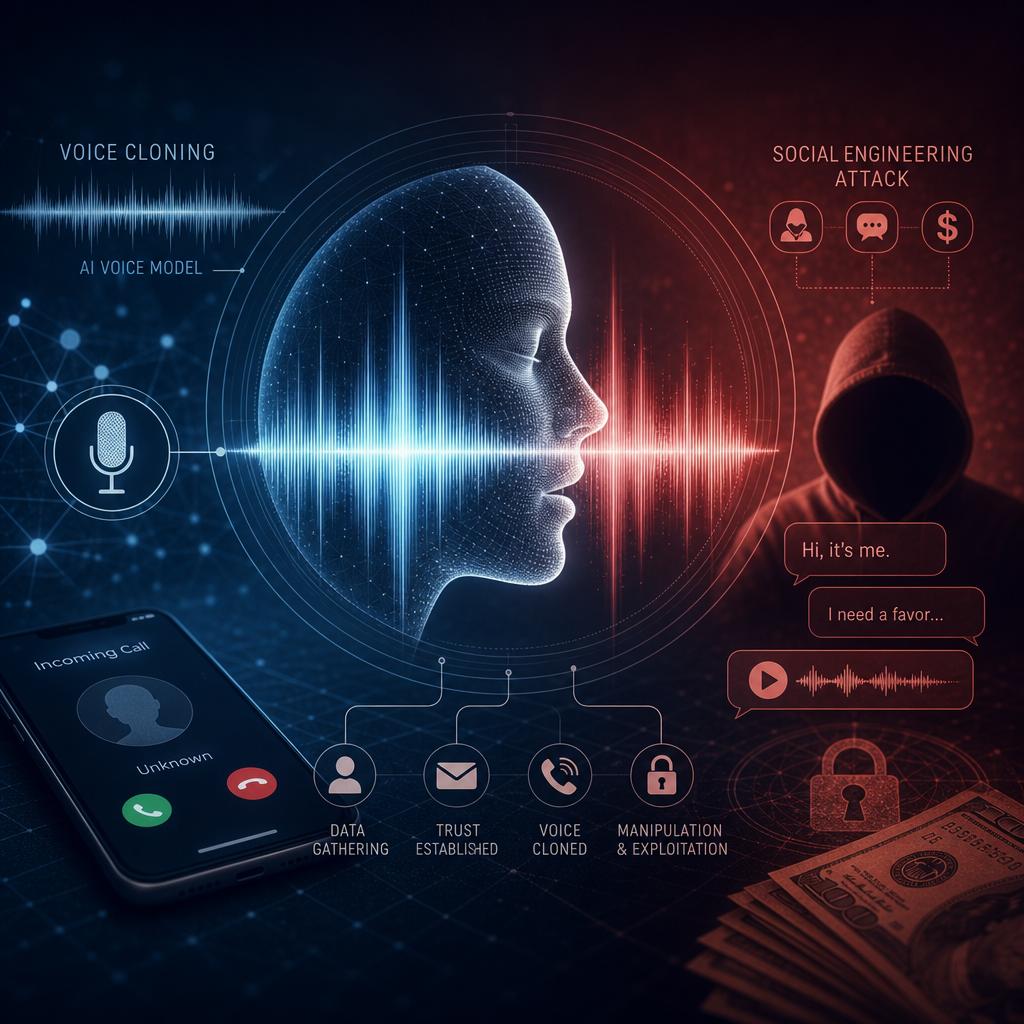 Voice Cloning Technology and Its Role in Sophisticated Social Engineering Attacks