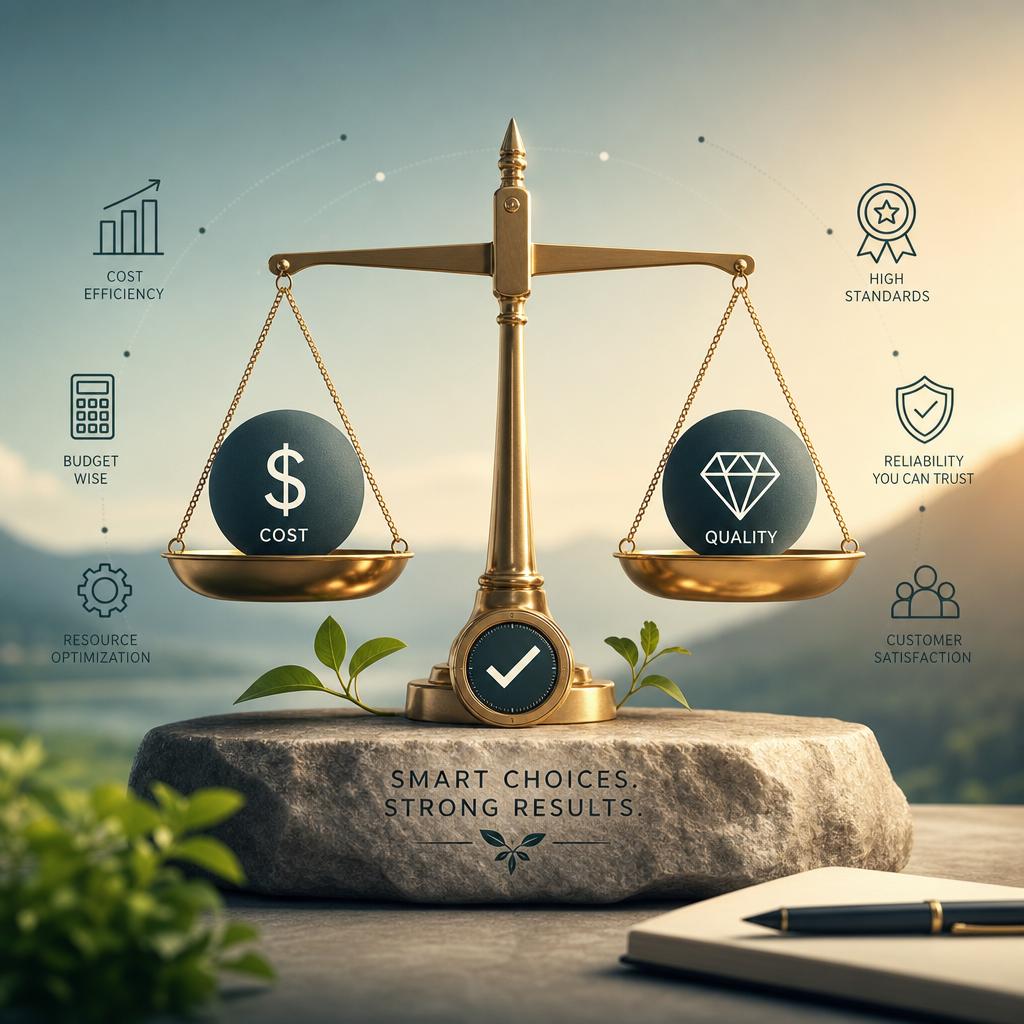 Evaluating cost Efficiency Without Compromising Quality