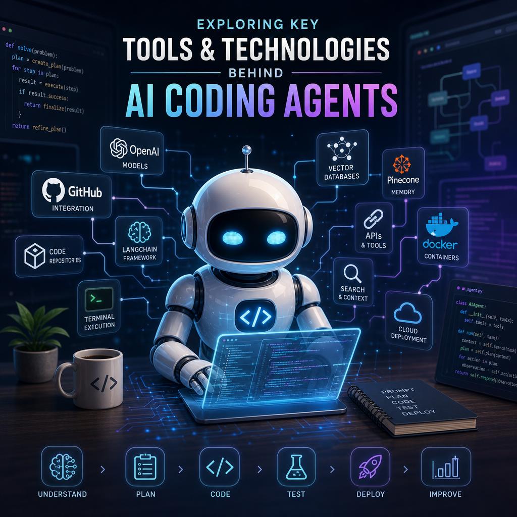 Exploring key Tools and Technologies Behind AI Coding Agents