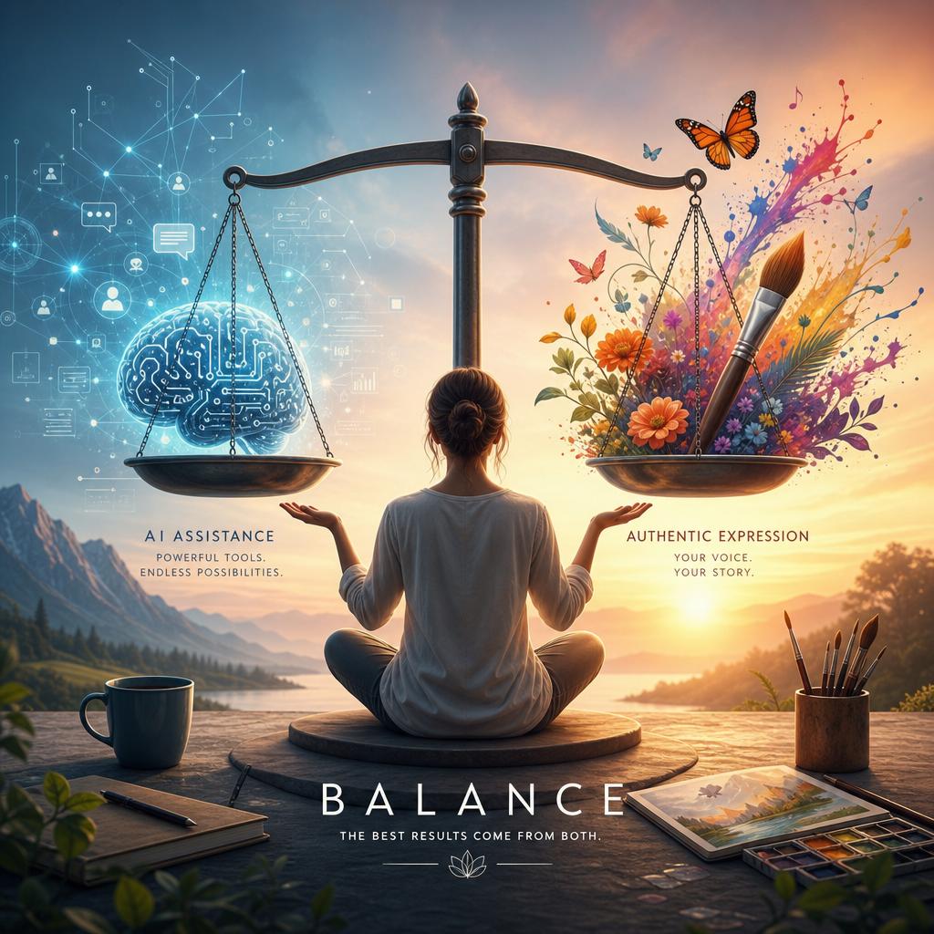 Balancing AI Assistance with Authentic Personal Expression