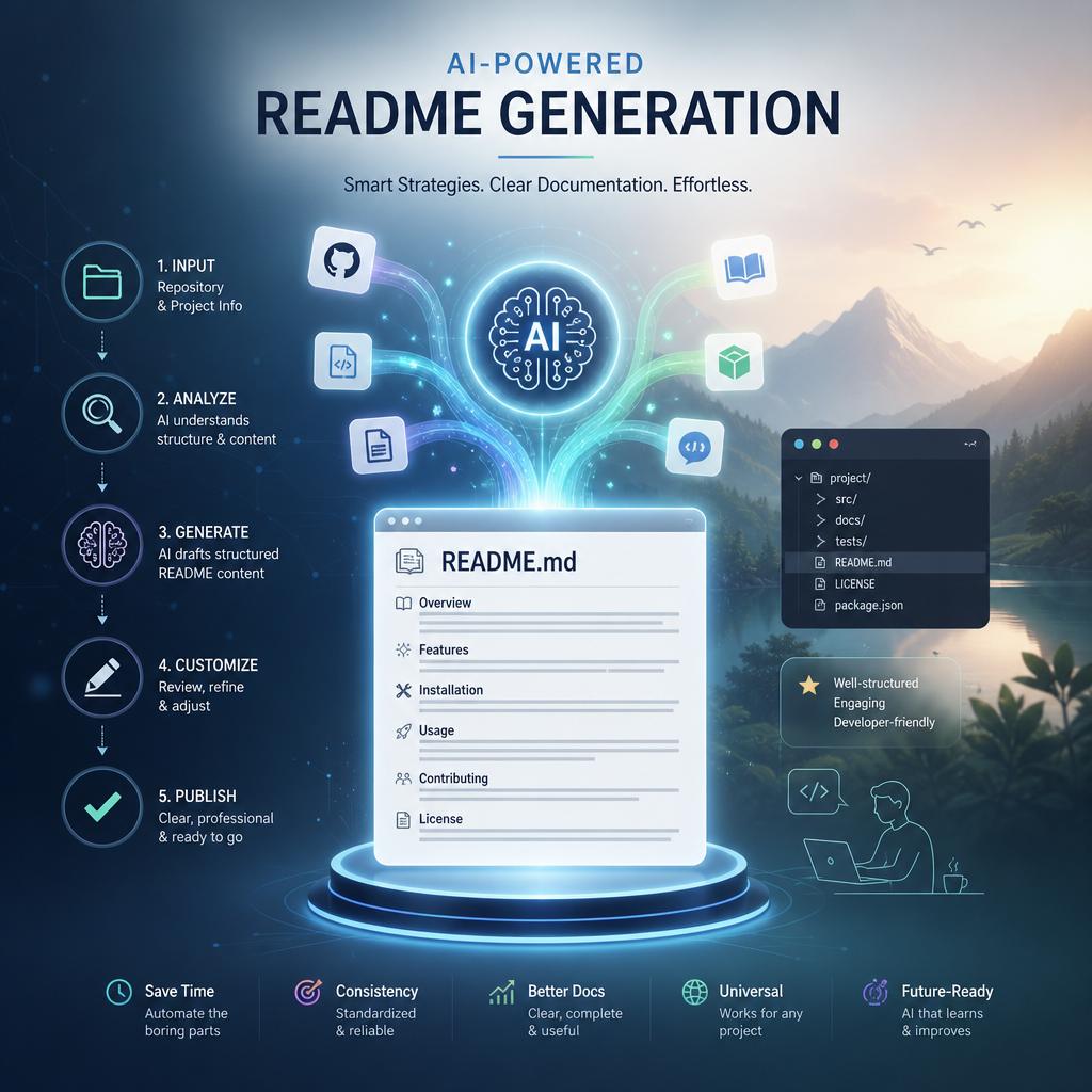 - Strategies for Automating README Generation with AI Tools