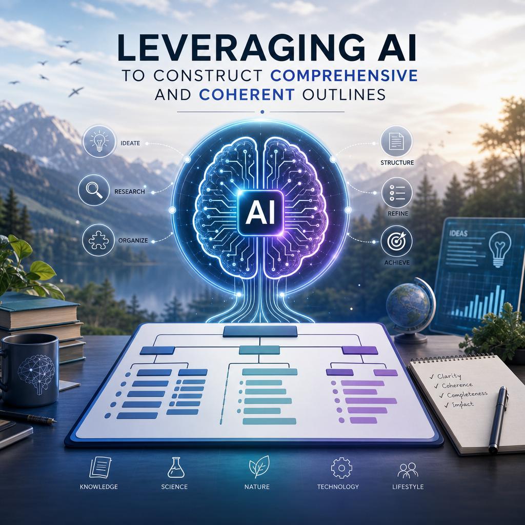 Leveraging AI to Construct Thorough and Coherent outlines