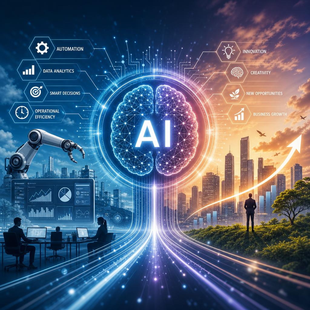 The Transformative Impact of AI on Business efficiency and Innovation