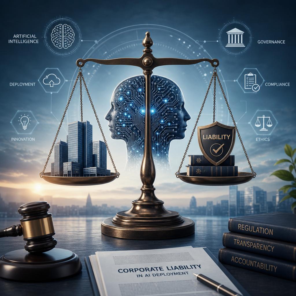Analyzing Corporate liability in Artificial Intelligence deployment