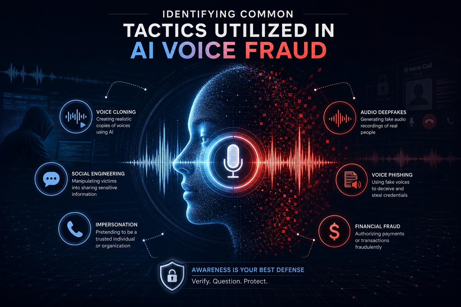 - Identifying Common Tactics Utilized in AI Voice Fraud