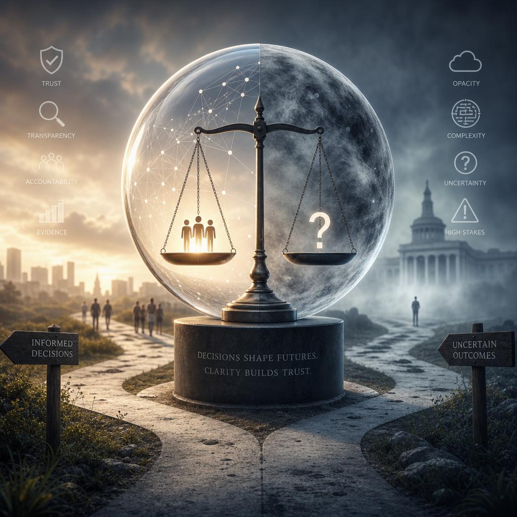 The Challenge of Transparency and Explainability in High-Stakes Decisions
