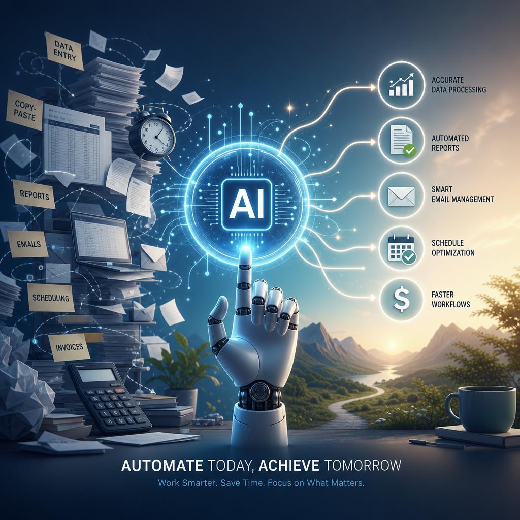Leveraging AI for Automation of Repetitive and Time-Consuming Tasks