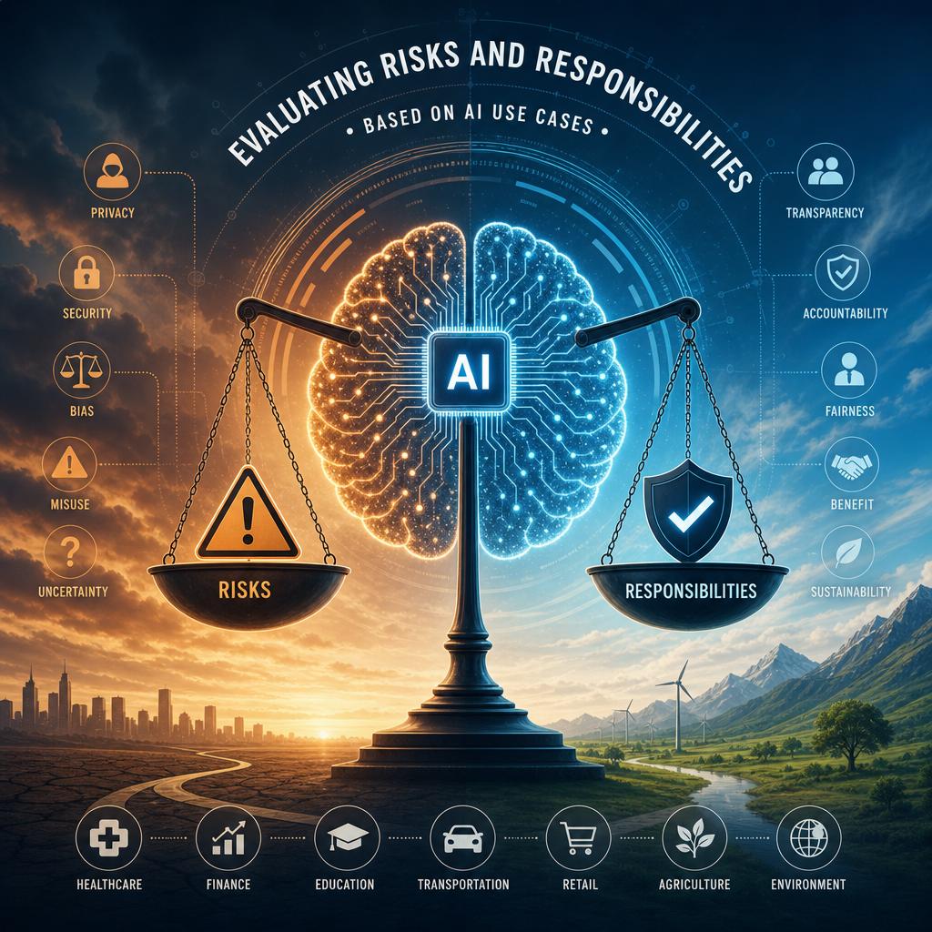 Evaluating Risks and Responsibilities Based on AI Use Cases