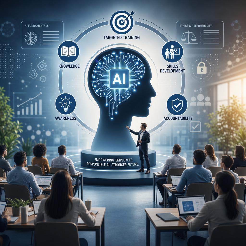 Implementing Targeted Employee Training Programs to Foster AI Awareness and Accountability