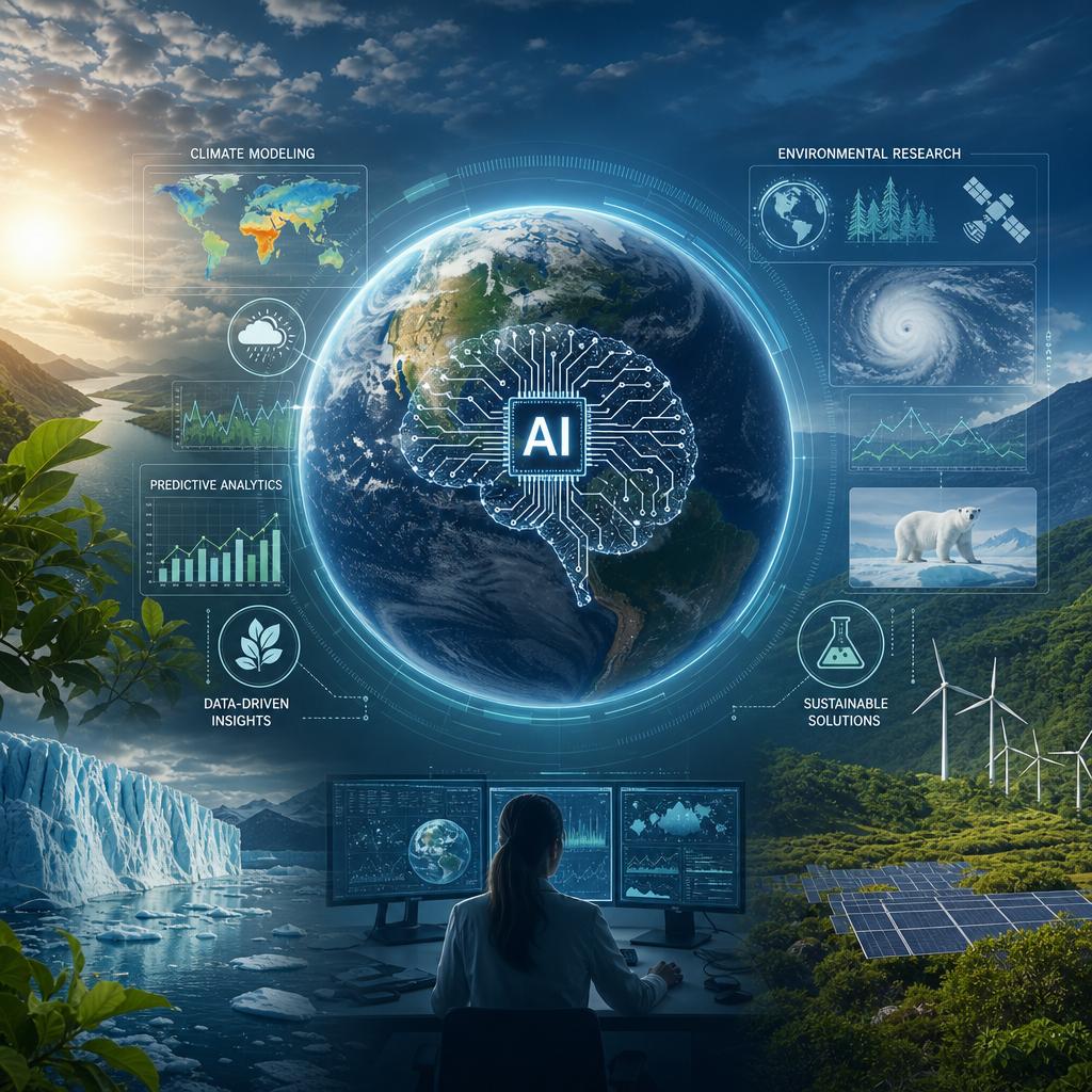 Evaluating AI's Role in Climate Modeling and Environmental Research