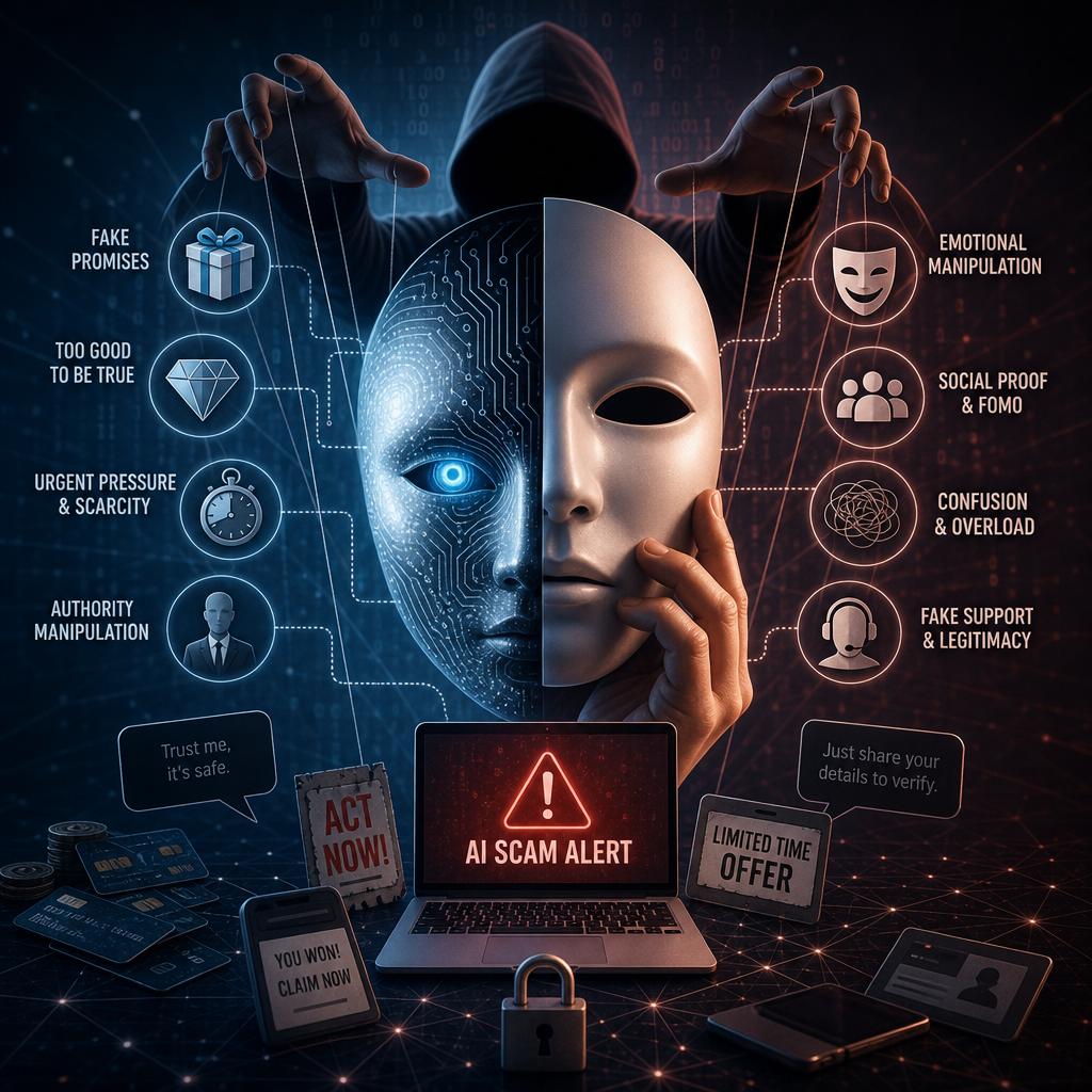 Understanding Common AI Scam Techniques and Their Psychological Tactics