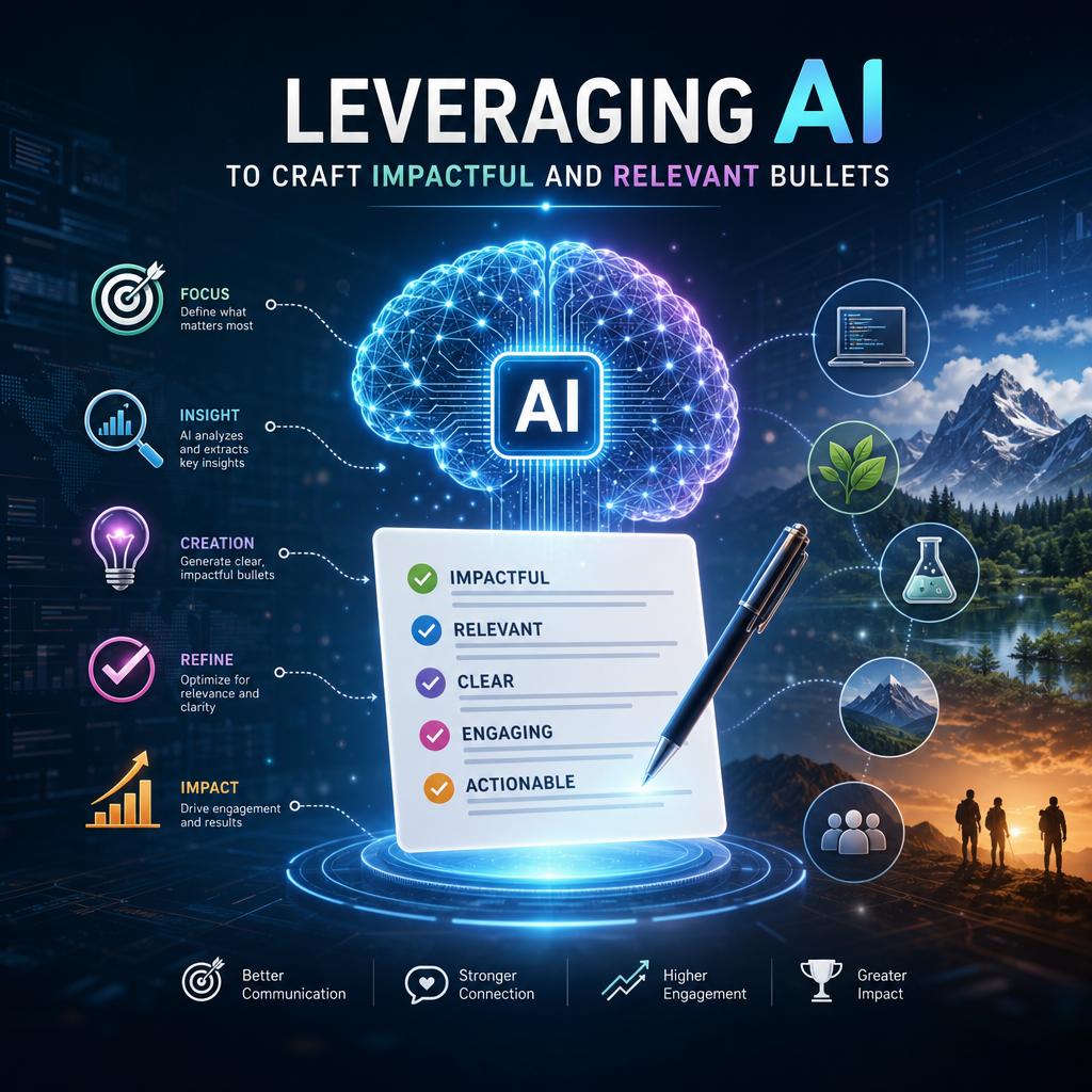 Leveraging AI to Craft impactful and Relevant Bullets