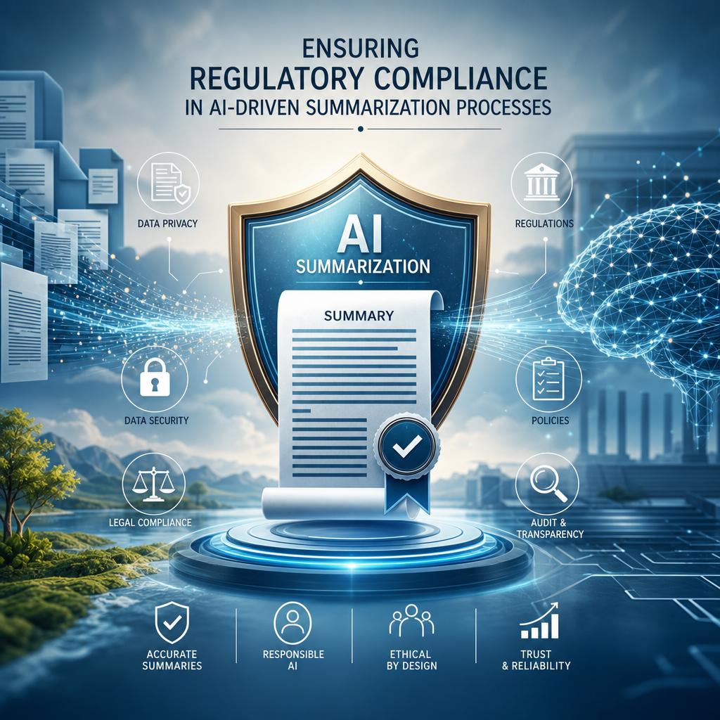 Ensuring Regulatory Compliance in AI-Driven Summarization Processes