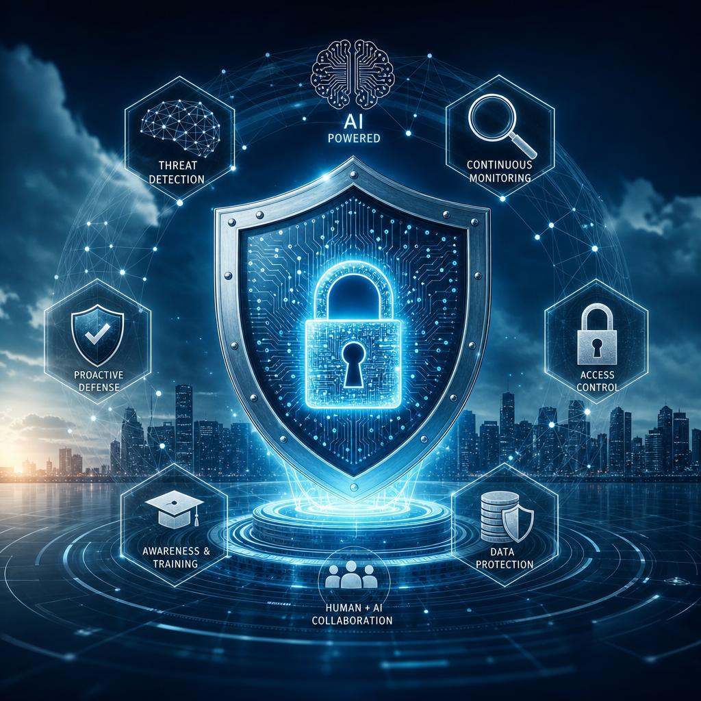 Implementing Robust Safeguards to Mitigate AI-Powered cybersecurity Risks
