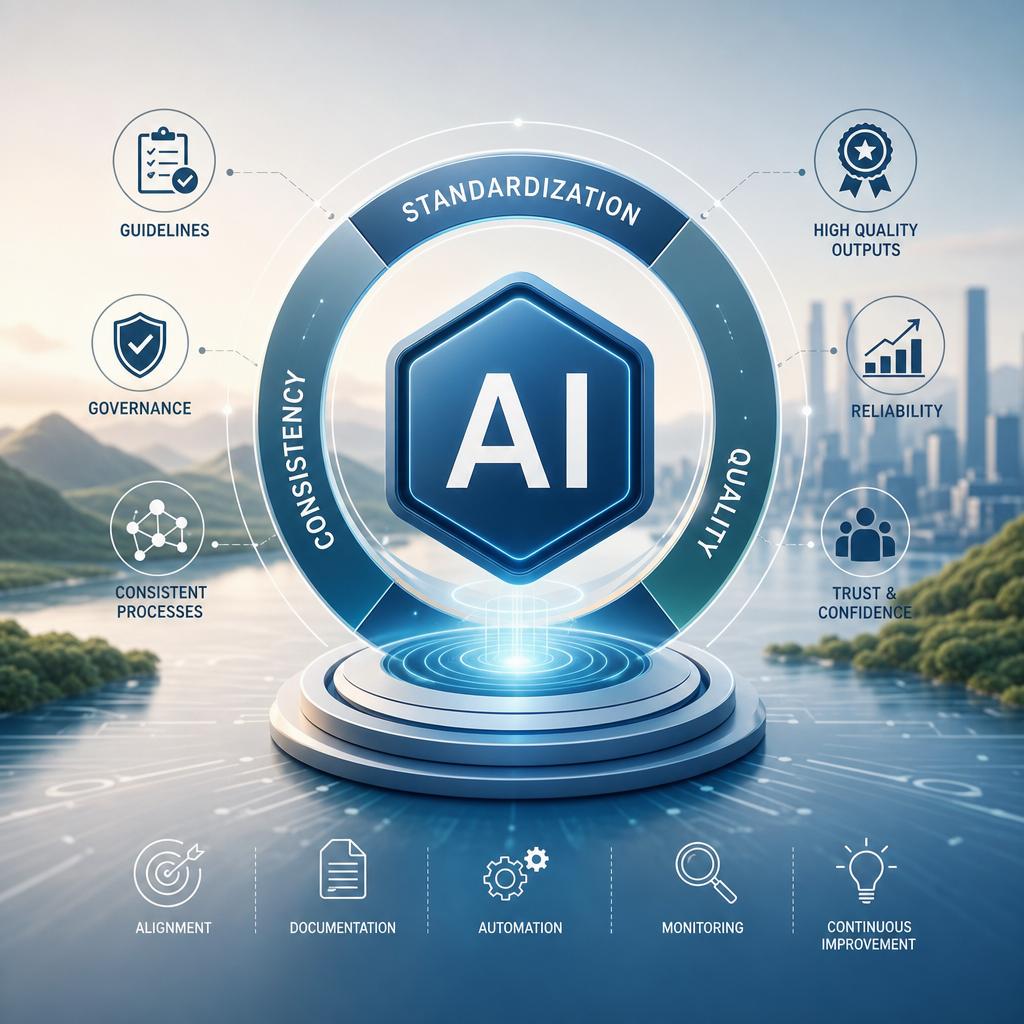Standardizing AI Practices to Ensure Consistency and Quality
