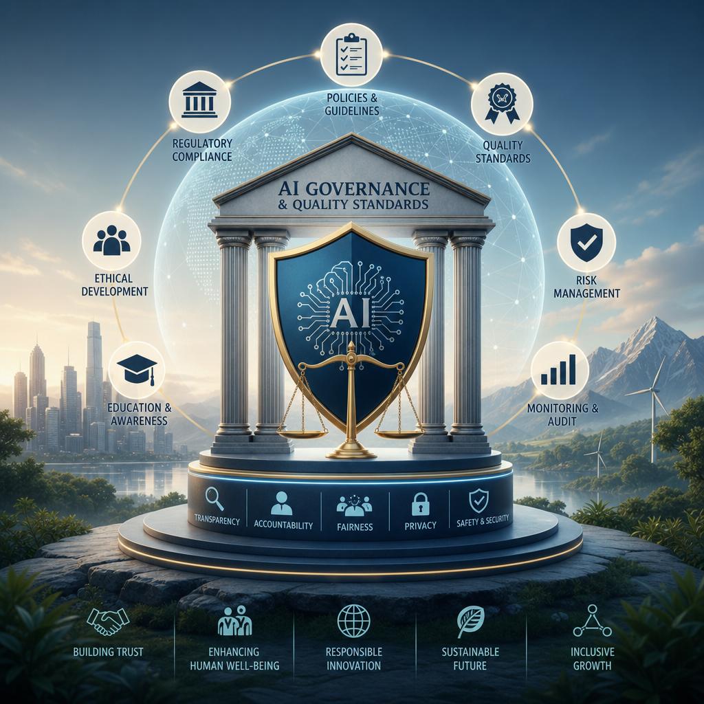 Establishing robust Frameworks for AI Governance and Quality Standards