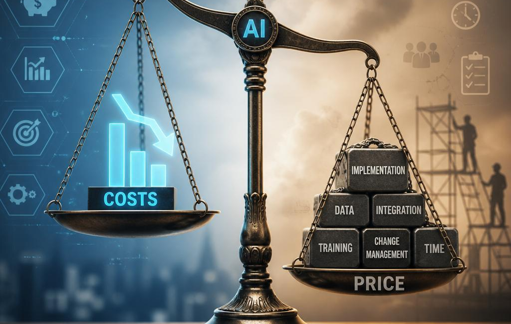 AI Can Cut Costs-but Implementation Has a Price