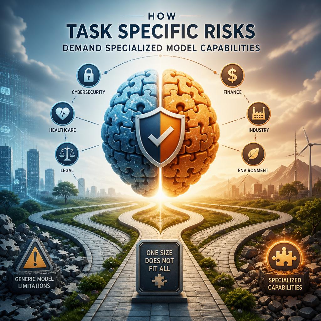 - How Task Specific risks Demand Specialized Model Capabilities