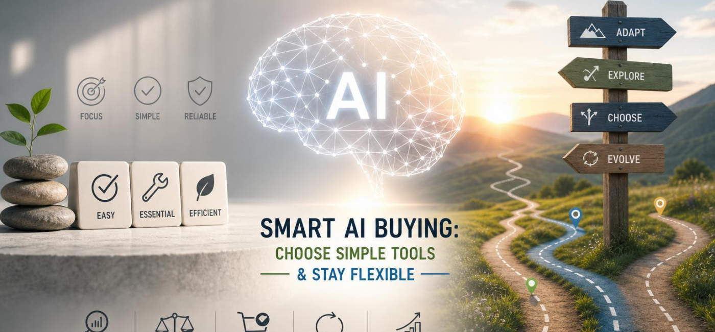 Smart AI Buying: Choose Simple Tools & Stay Flexible