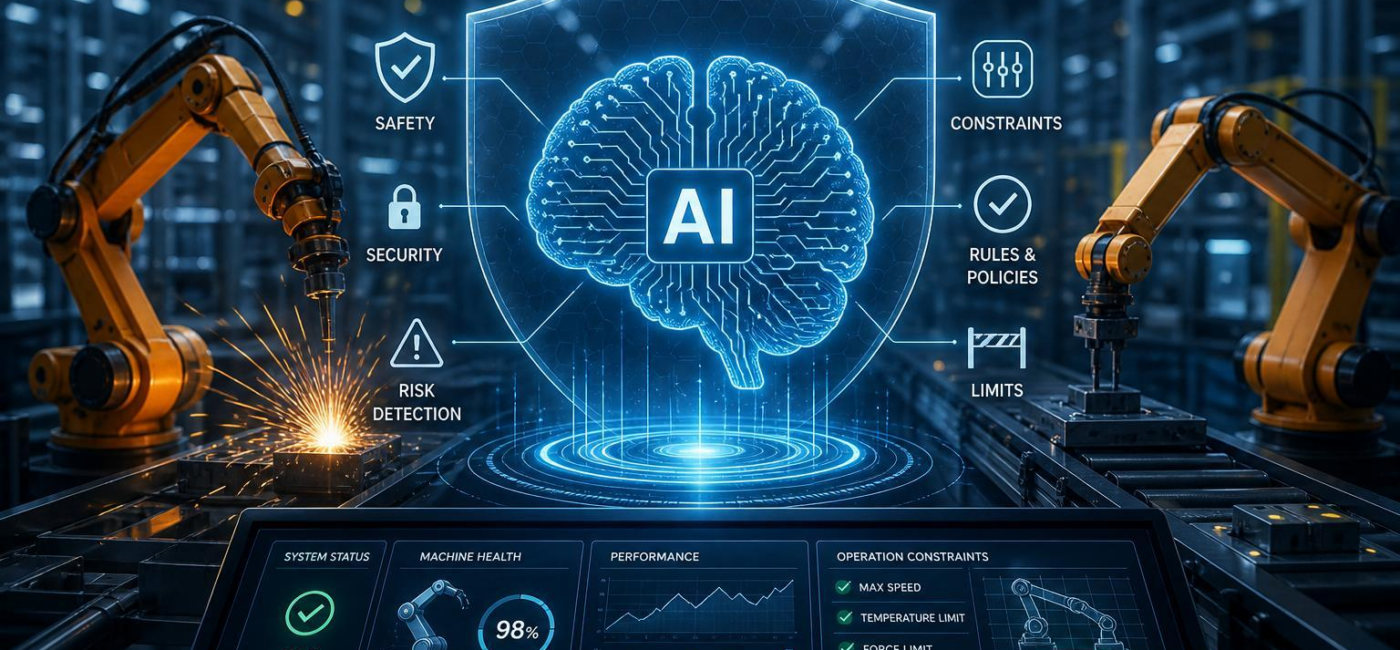 AI Control of Industrial Machines: Safety and Constraints Explained
