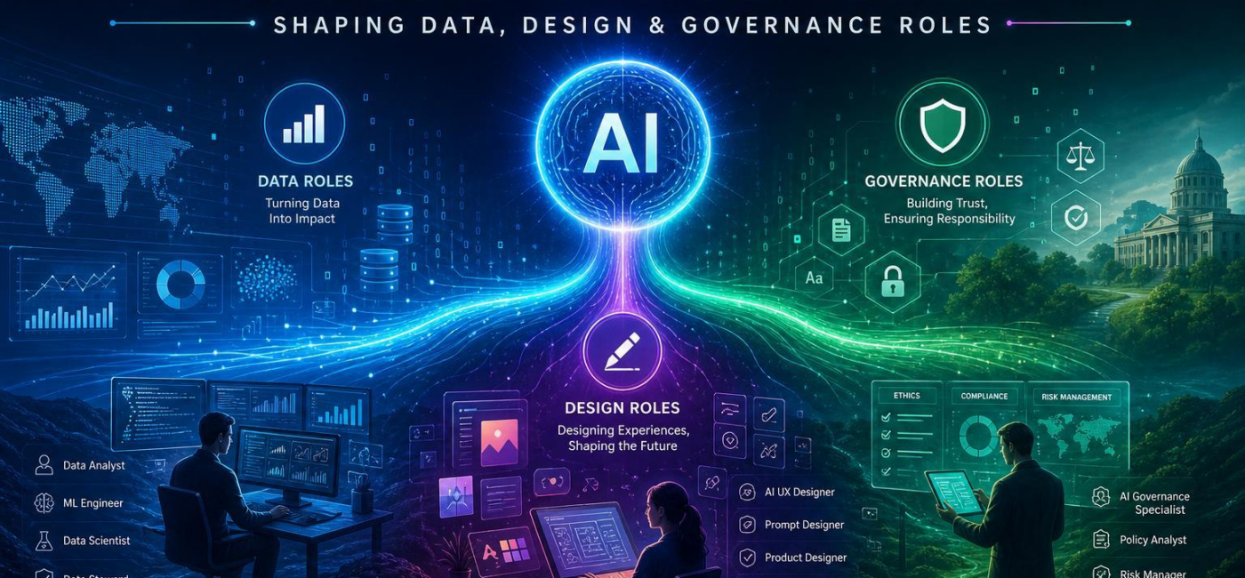 New AI-Driven Jobs Shaping Data, Design & Governance Roles