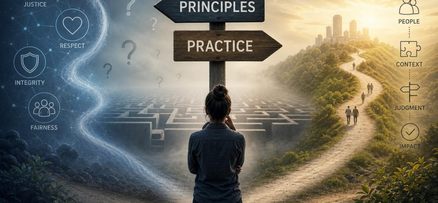 Why Ethics Guidelines Seem Vague: From Principles to Practice