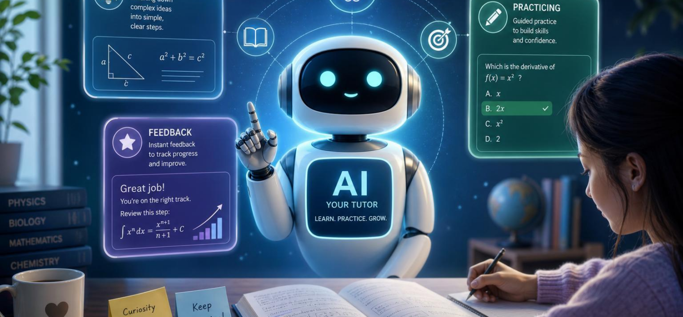 AI as an Effective Tutor: Explaining, Practicing, and Feedback