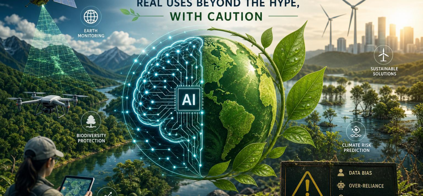 Environmental AI: Real Uses Beyond the Hype, with Caution