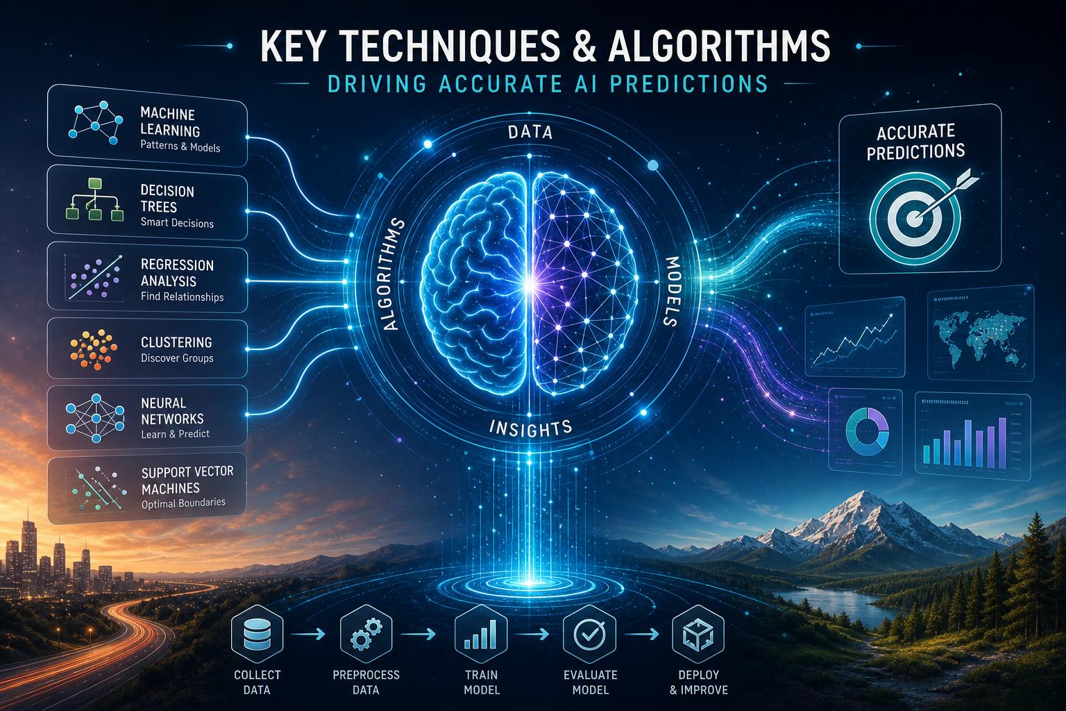 Key Techniques and Algorithms Driving Accurate AI Predictions