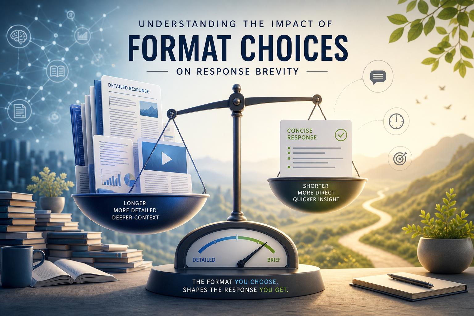 Understanding the Impact of Format Choices on Response Brevity