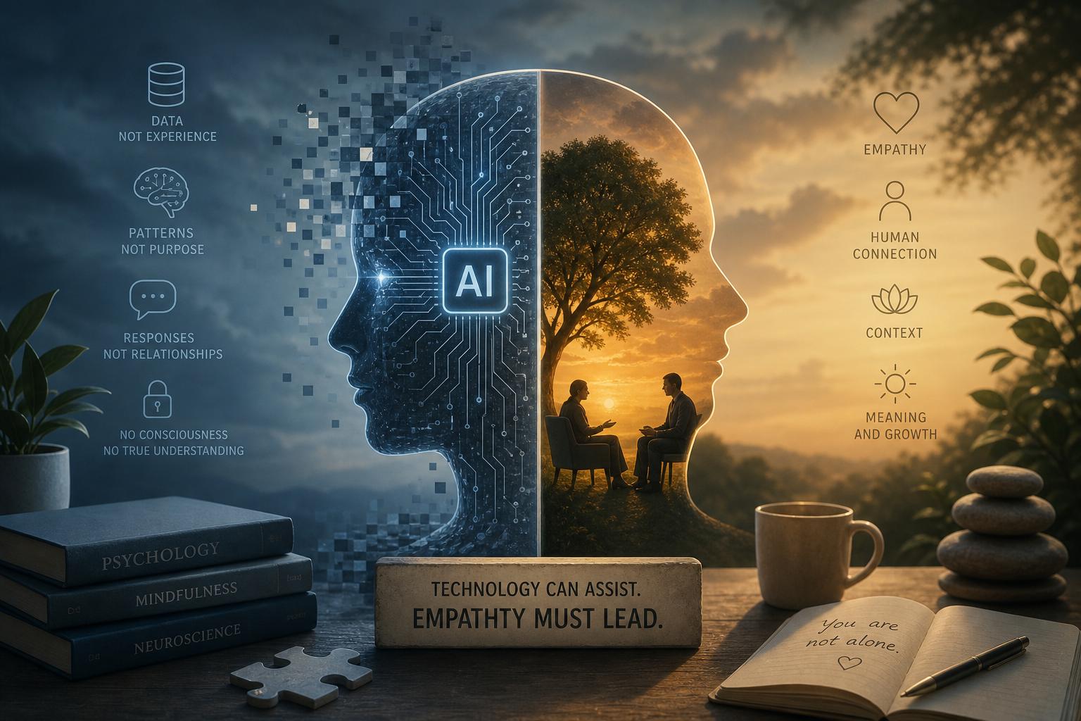 Understanding the Limitations of AI in Psychological Care
