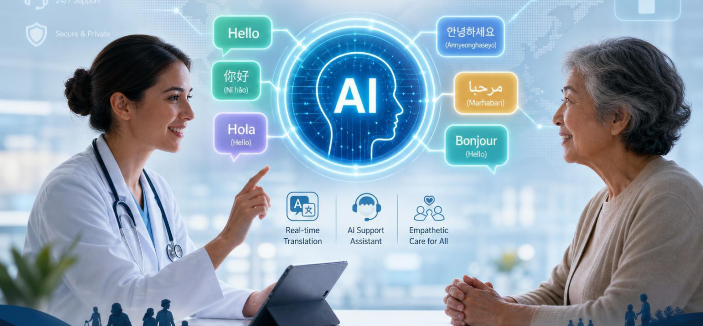 AI Enhancing Healthcare Accessibility: Translation and Support Tools