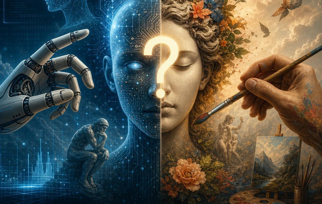 Is AI Art Truly Art? The Debate on Human Role and Ethics