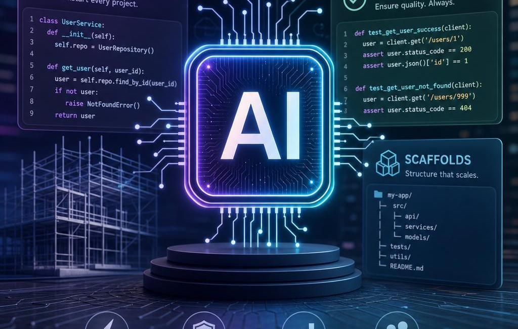 AI Excellence in Coding: Boilerplate, Tests, and Scaffolds