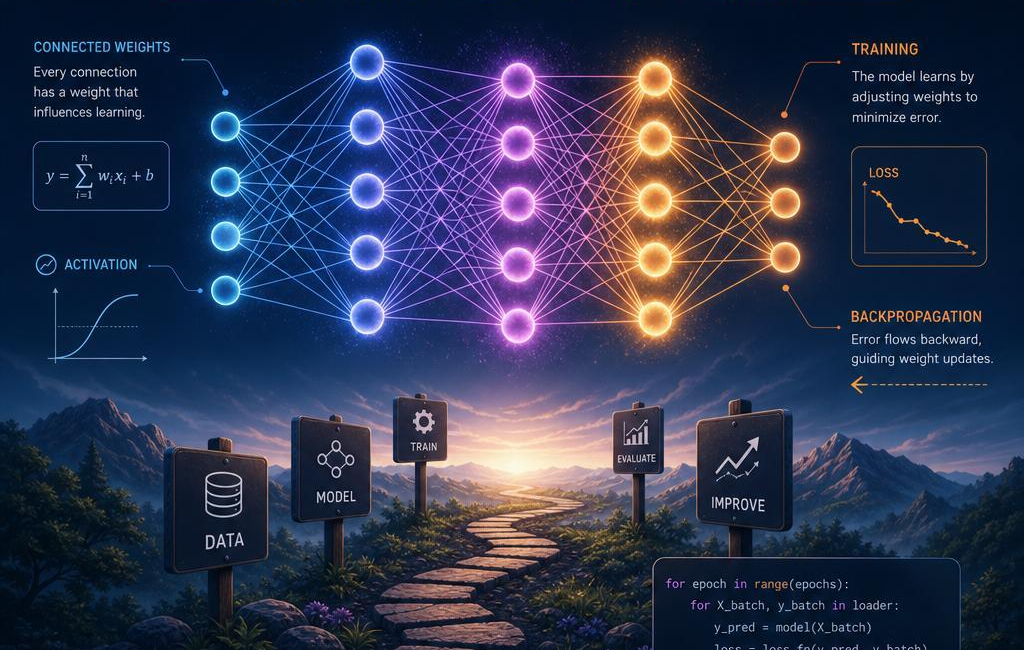 Understanding Neural Networks: Connected Weights and Training