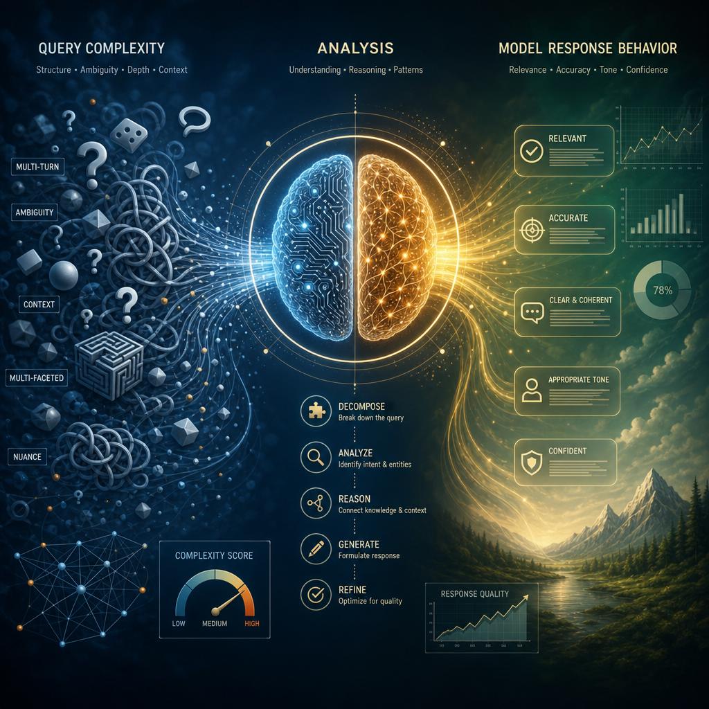 Detailed Analysis of Query Complexity and Model Response Behavior